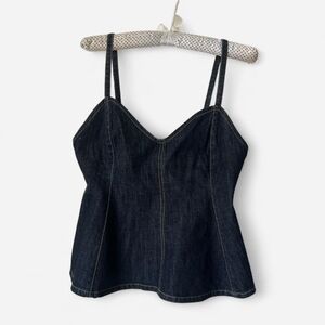 Zara Denim Blouse